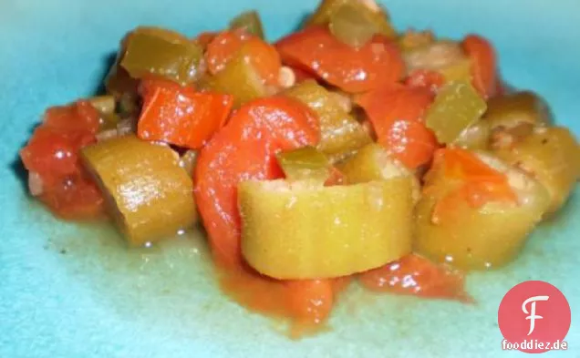 Okra in Öl