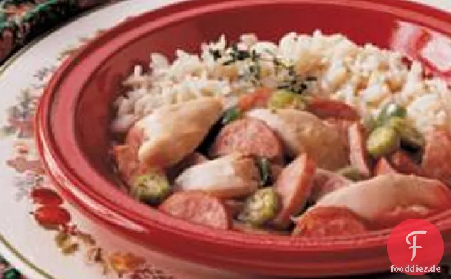 Kaninchen Gumbo