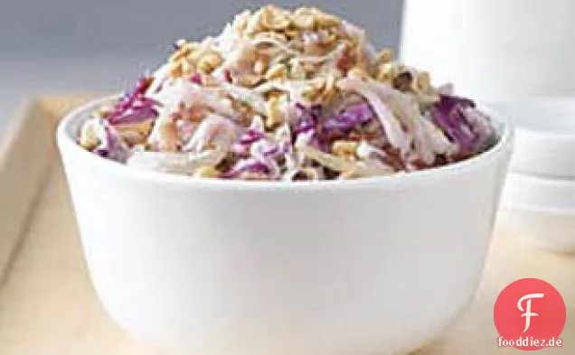 Cremige Pfanne Kohl mit Speck