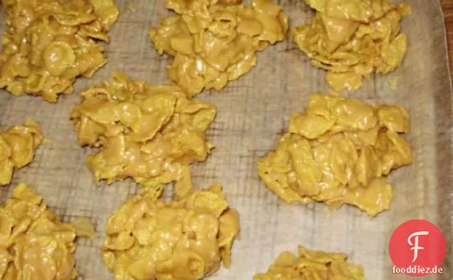 Teresas Erdnussbutter kaut
