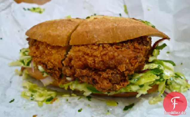 Chick-Fil-Ein Hühnchen-Sandwich