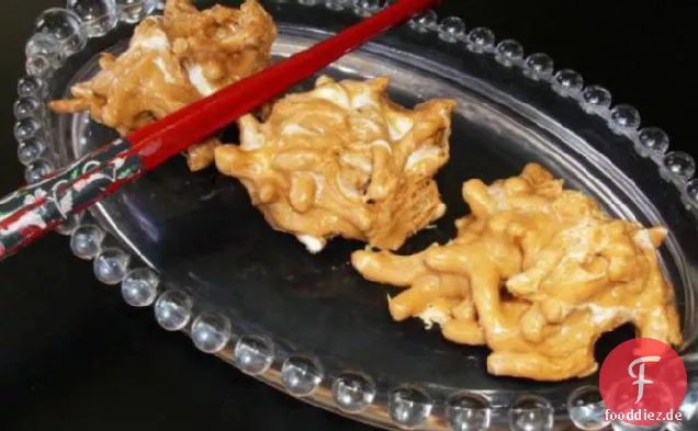 Erdnussbutter Chow Mein Kekse