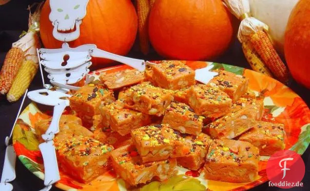 Reese's Erdnussbutter und Milchschokolade Chip Blondies