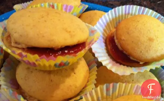 Pb & j Whoopie Pies (Kuchenmischung)