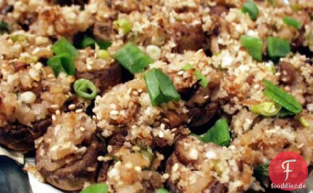 Panko Gefüllte Pilze - Asiatischer Stil