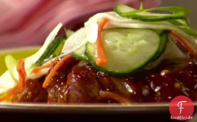 Asiatische geschmorte Schweineschulter