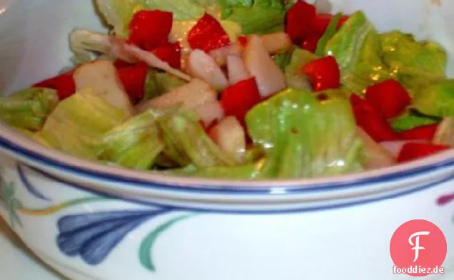 Salatdressing im koreanischen Stil