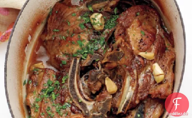 Essig-Geschmortes Schweinefleisch Schulter Koteletts