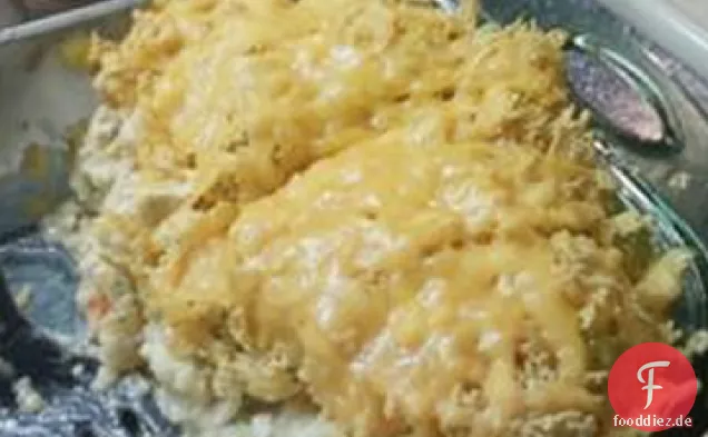 Veggie-Huhn-Reis-Auflauf