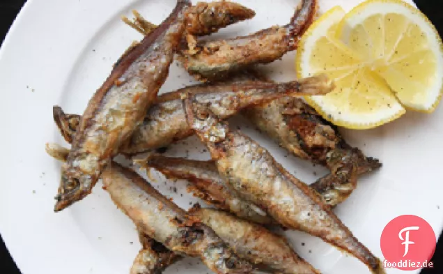 Frittierter Shishamo