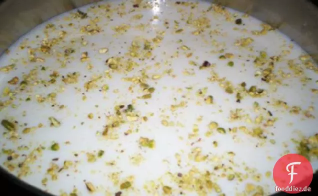 Muhallabia, Libanesischer Mandelcreme-Pudding