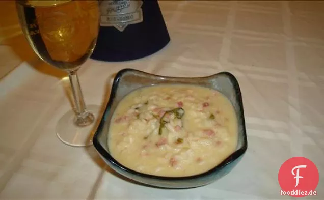Knoblauch Huhn auf Reis