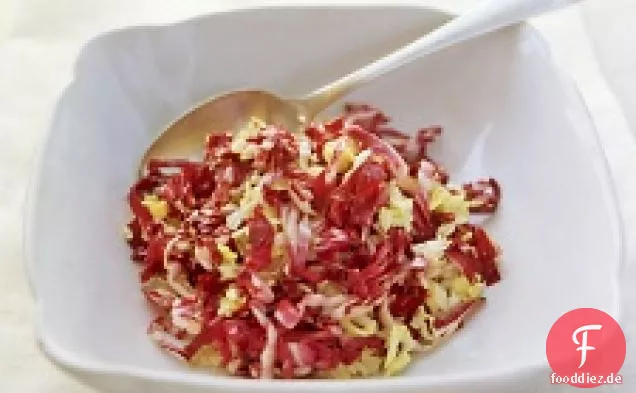 Radicchio-Kohlkraut mit Honig