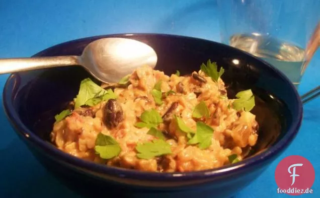 Adobo-Reis Mit Bohnen und Tomaten
