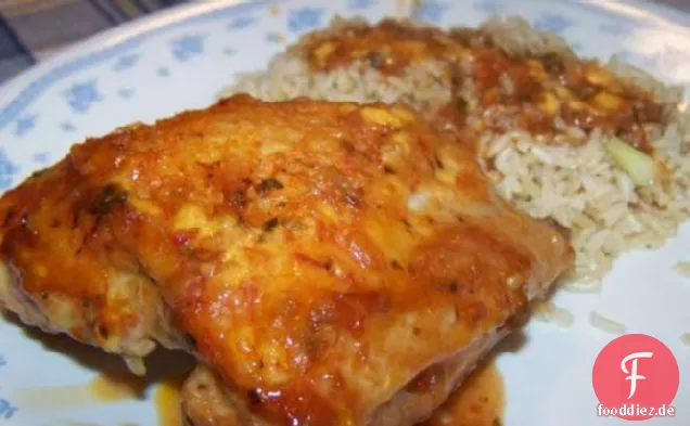 Geladen Mexicali Huhn