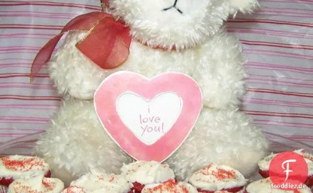 Roter Samt Cupcakes