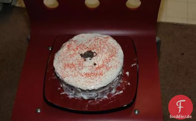 Roter Samtkuchen (oder Cupcakes)