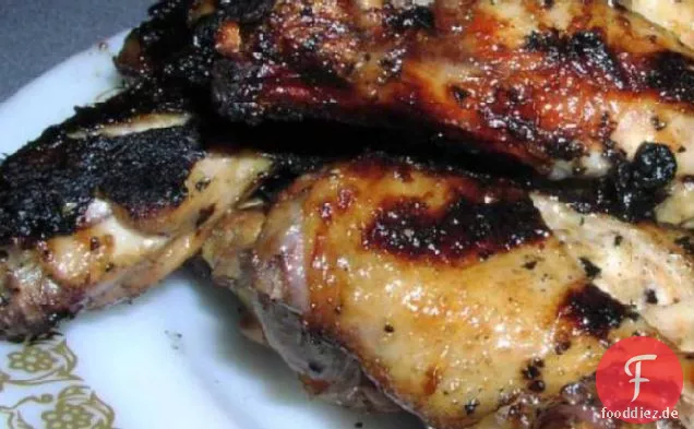 Gegrillte Ingwer-Hühnerflügel