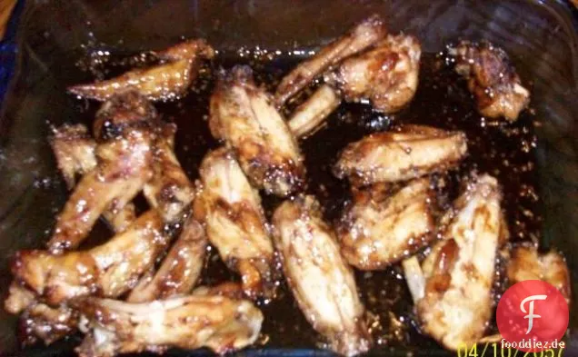 Honig Knoblauch Hühnerflügel
