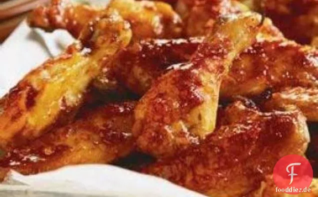 4 Zutaten Süß und würzig Chicken Wings