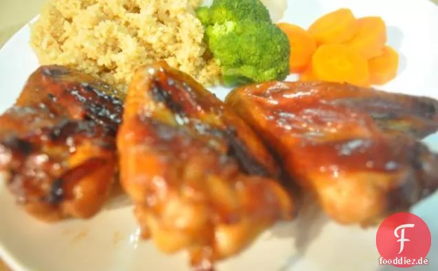 Klebriges Huhn