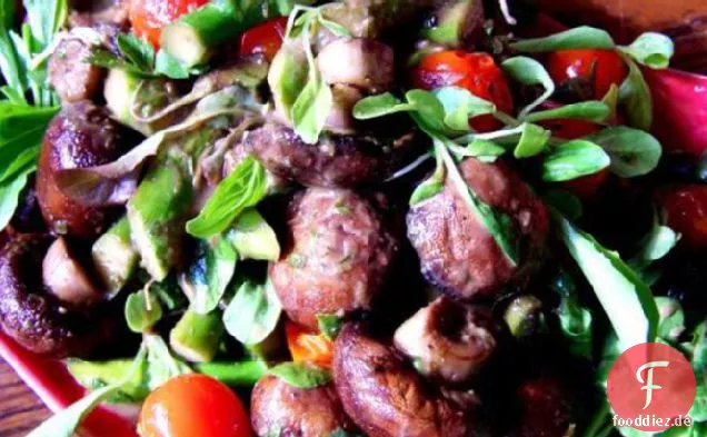 Warmer gerösteter Gemüsesalat