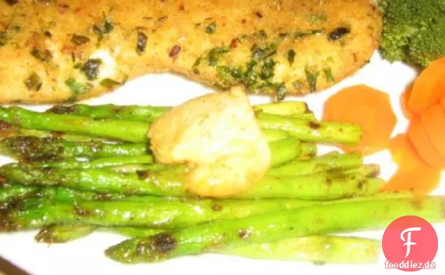 Gegrillter Spargel Mit Barbecue Butter - die Neelys