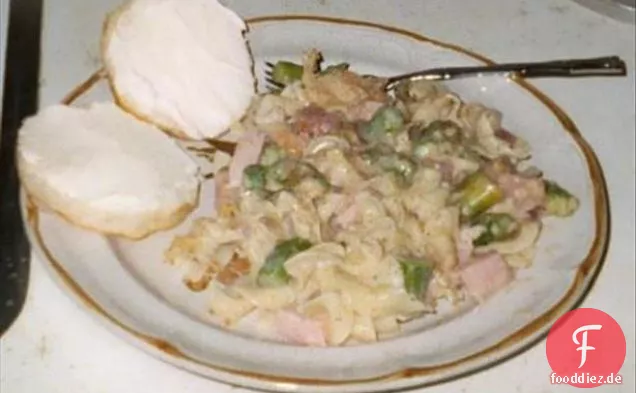 Speck & Karamellisiert-Zwiebel Spargel