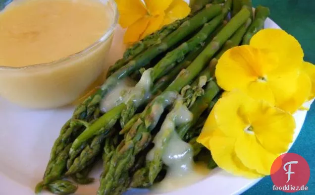 Spargel und Mais backen