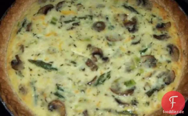 Ida's Spargel-Pilz-Quiche