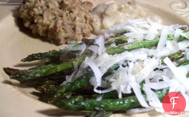 Spargel und Pilz Frittata
