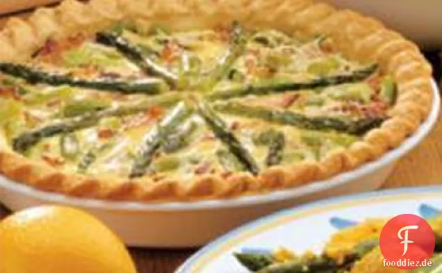 Spargel Schweizer Quiche