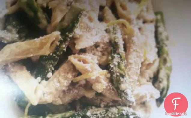 Kiefer Droppingly leckeren Spargel Penne (Rachael Ray)