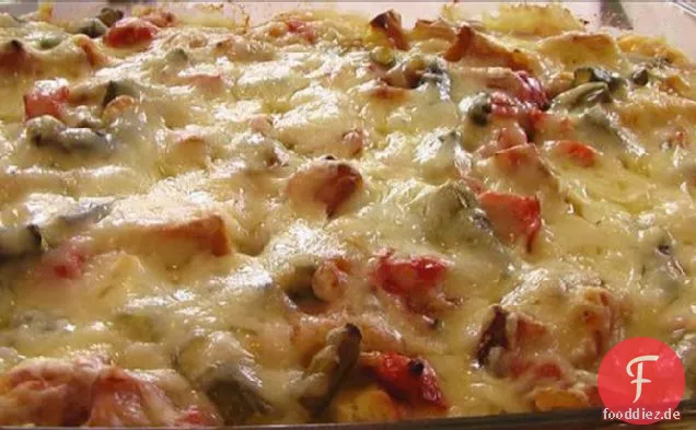 Spargel-Frühstücks-Auflauf