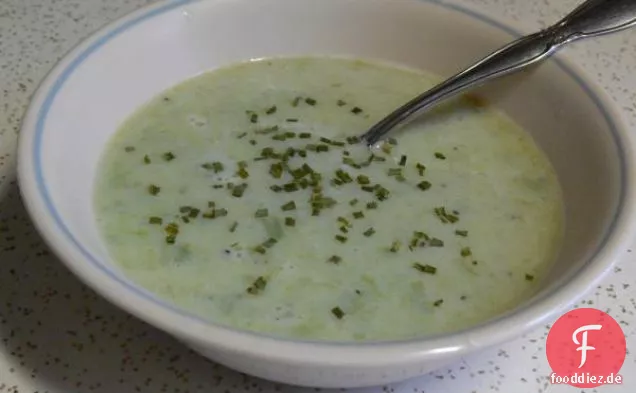 Fettarme Spargelsuppe