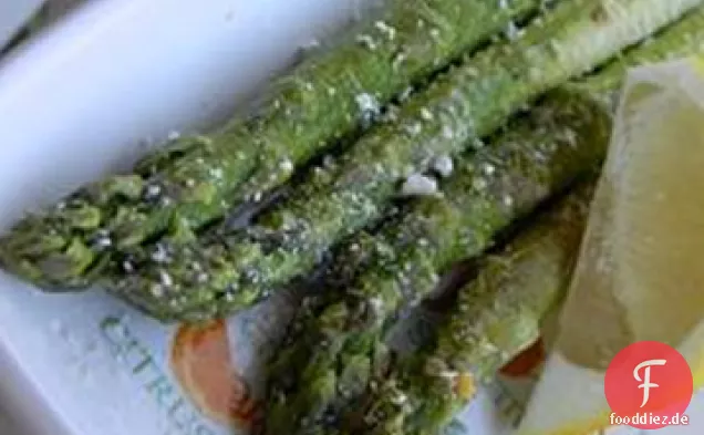 Gebratener Parmesan-Spargel