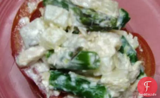 Gedämpfter Spargel mit Mandelbutter