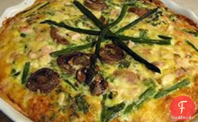Spargel-Quiche Huhn
