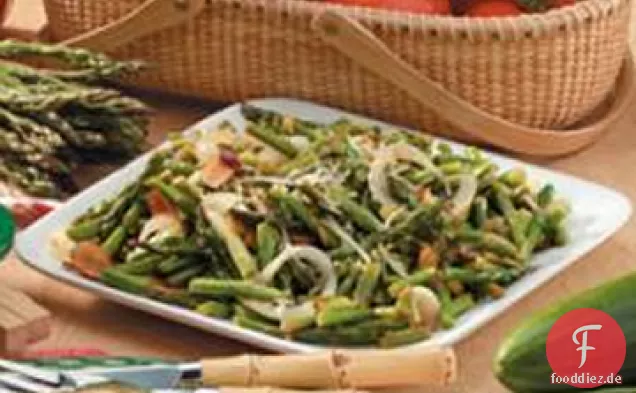 Gebratener Spargel