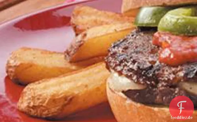 Cheddar-Kartoffel-Wedges