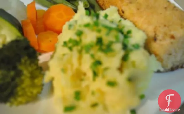 Knoblauch Liebhaber Kartoffelpüree