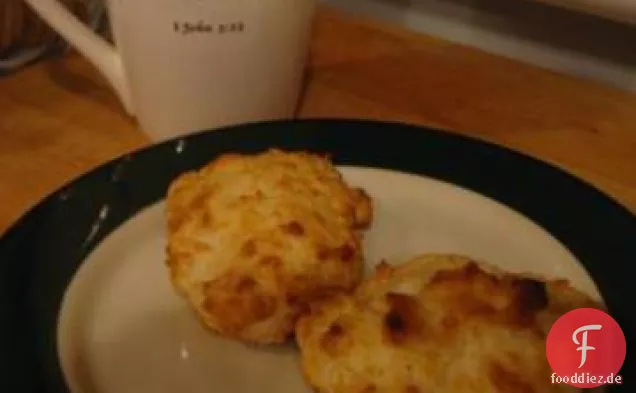 Fettreduzierte Käse-Knoblauch-Kekse