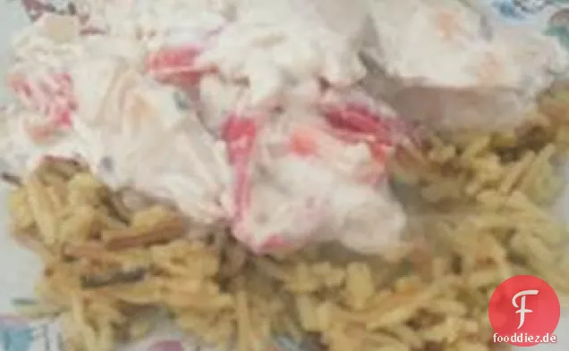Knoblauch-Sahne-Hähnchen