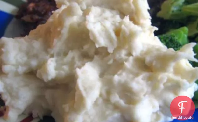 Gerösteter Knoblauch Kartoffelpüree - das Beste, was Sie je hatten
