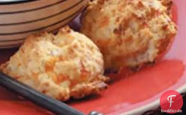 Cheddar-Knoblauch-Kekse