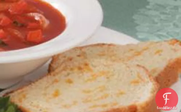 Knoblauch-Käse Schnelles Brot