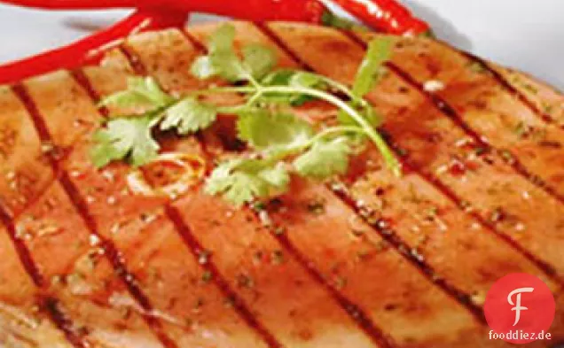 Fiesta gegrilltes Schinkensteak