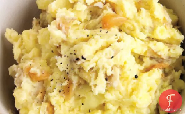 Gebraten-Knoblauch Kartoffelpüree