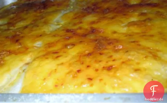 Spezielle Knoblauch & Käse Kartoffelauflauf