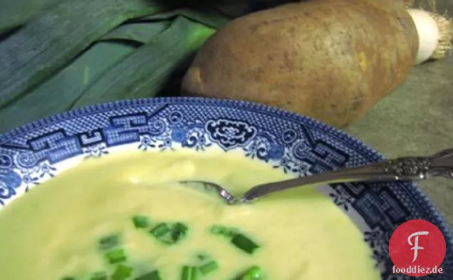 Manche mögen es heiß...Vichyssoise-Tag...manche mögen es kalt!